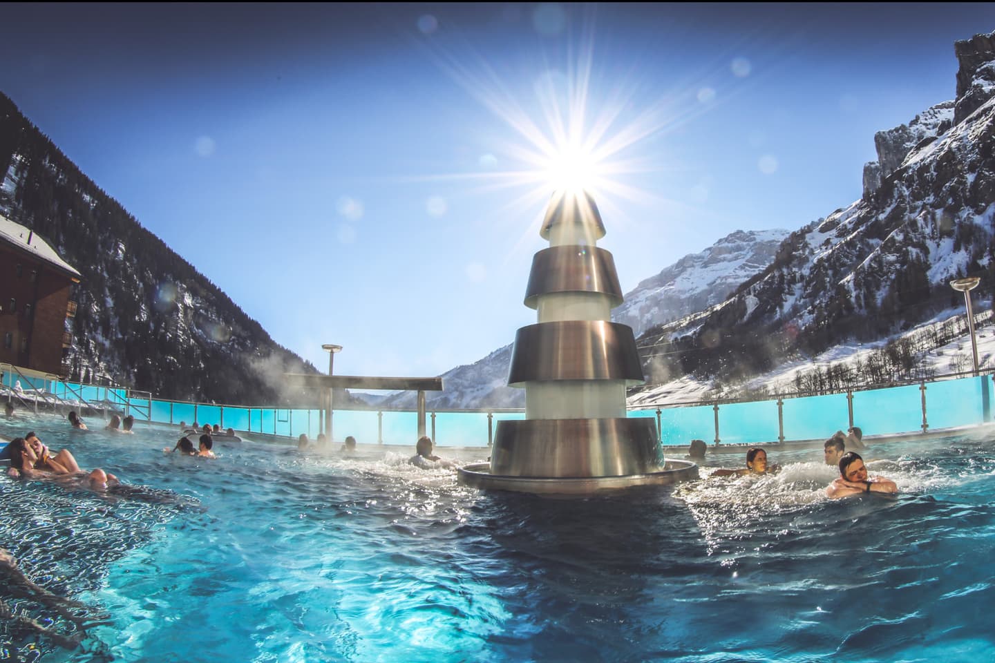 Leukerbad Therme Adventure Pool