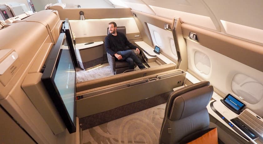 Transfer points to Singapore Airlines to book a luxurious award flight  / Courtesy of The Points Guy