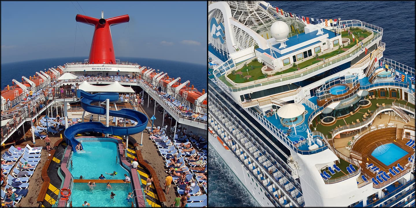 Carnival Cruise Line, Princess Cruises