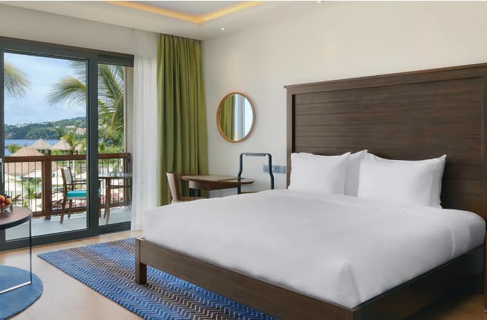 Guest room / Courtesy of Cabrits Resort and Spa by Kempinski Dominica