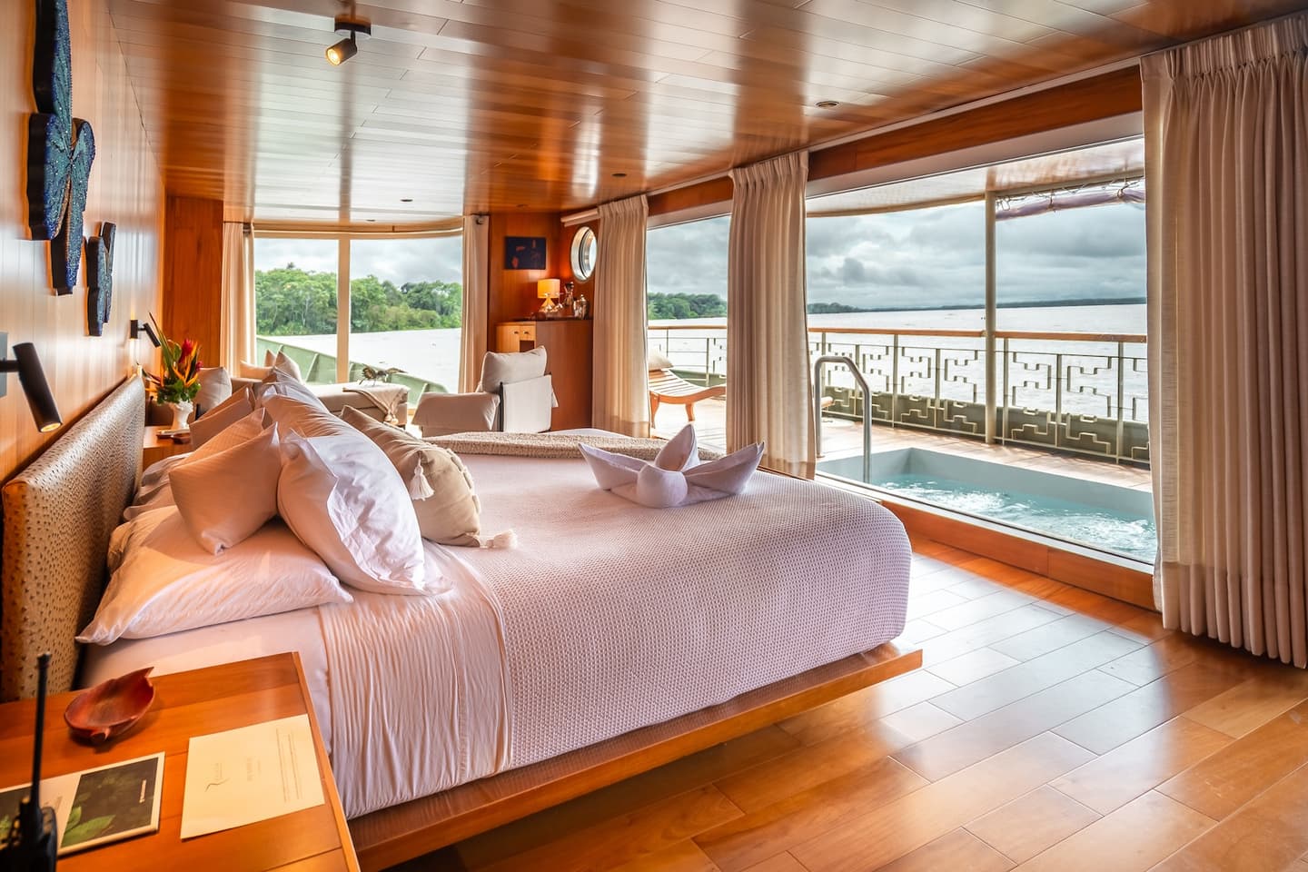 Courtesy of Delfin Amazon Cruises