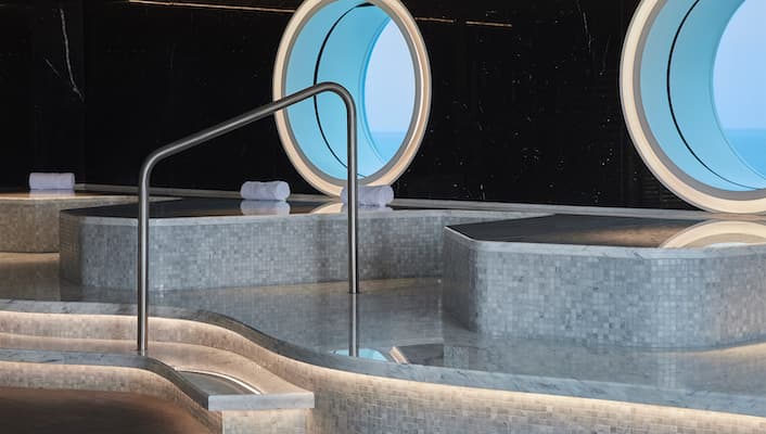 Redemption Spa aboard Virgin Voyages' Scarlet Lady  / Courtesy of the cruise line