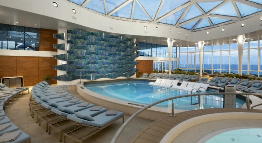 Solarium on Celebrity Edge / Courtesy of Celebrity Cruises