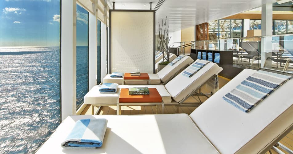 Main pool promenade / Courtesy of Viking Ocean Cruises