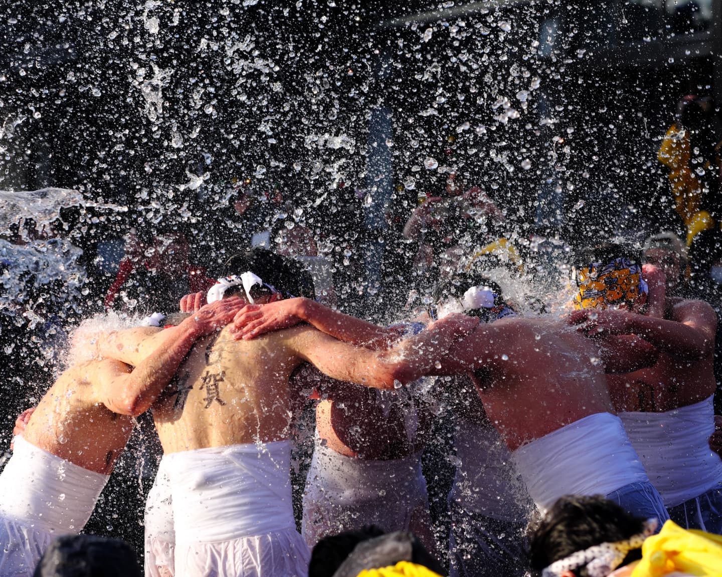 Mizukake Matsuri festuival japan - Iwateken Ichinoseki