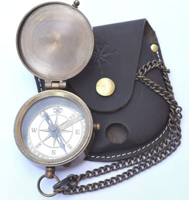 Engraved Compass